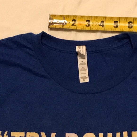 Rowing fun they said blue white exercise XL mens t-shirt - Picture 6 of 10